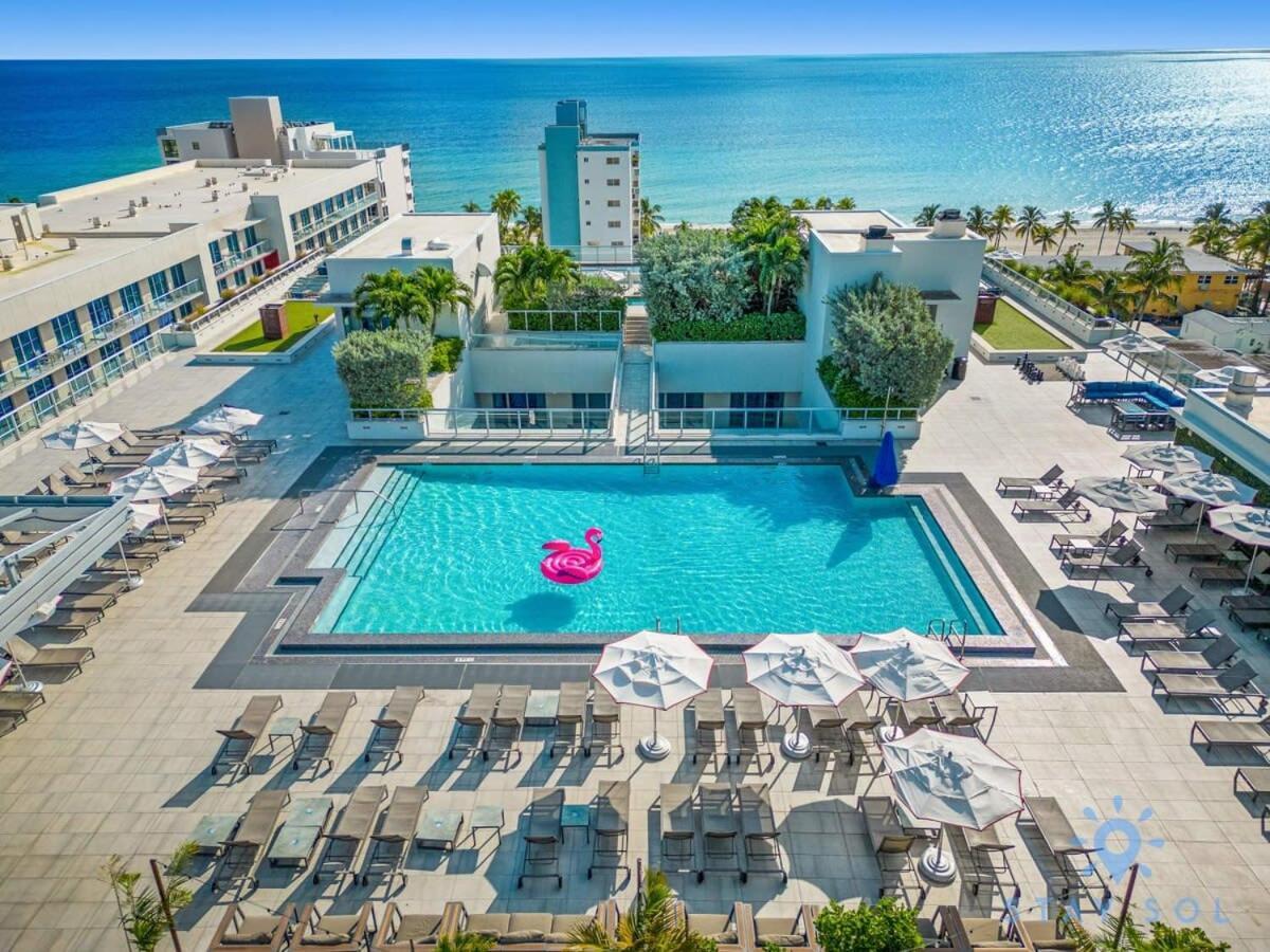 Hollywood Beach Broad - Walk - Gym - Amazing Pool Екстер'єр фото