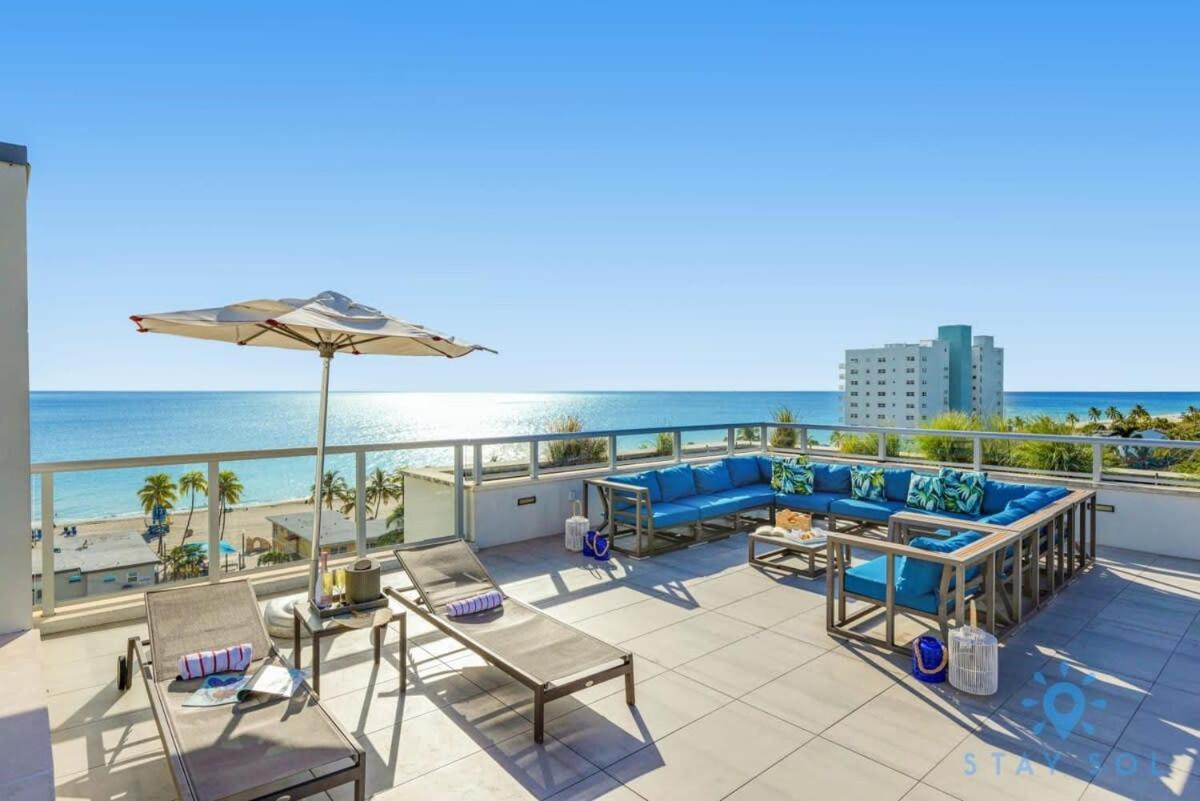 Hollywood Beach Broad - Walk - Gym - Amazing Pool Екстер'єр фото