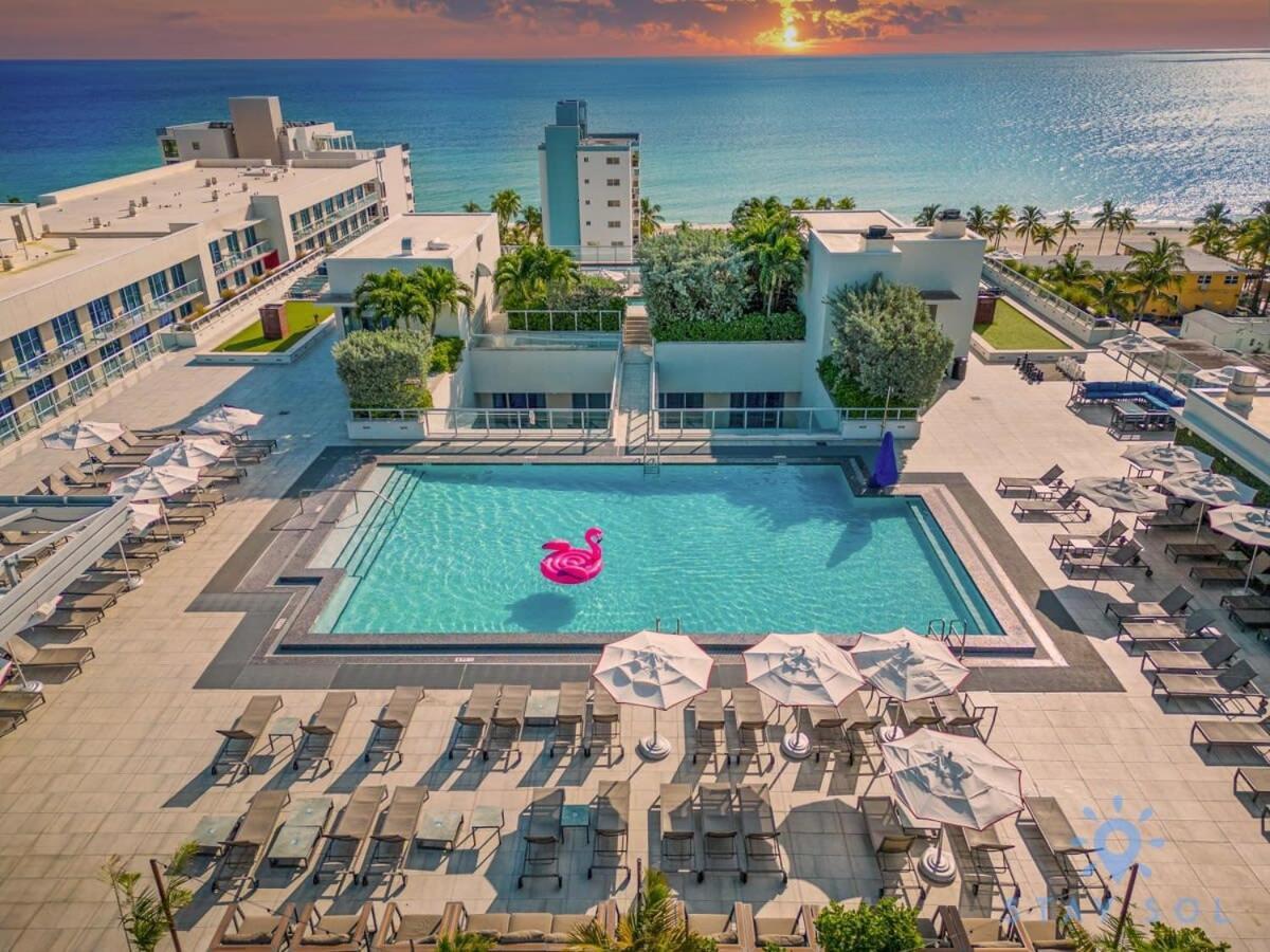 Hollywood Beach Broad - Walk - Gym - Amazing Pool Екстер'єр фото