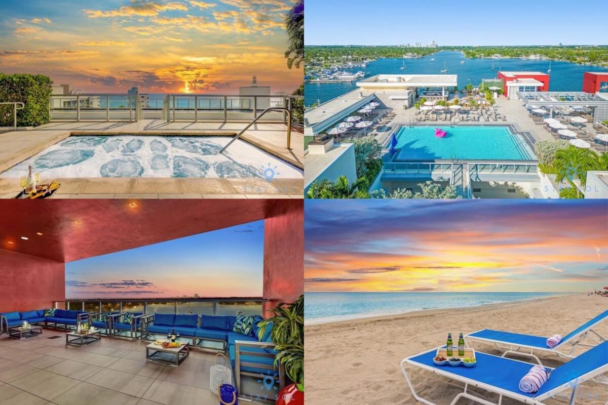 Hollywood Beach Broad - Walk - Gym - Amazing Pool Екстер'єр фото